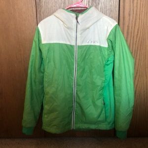 Cotopaxi Green and White Women's Jacket